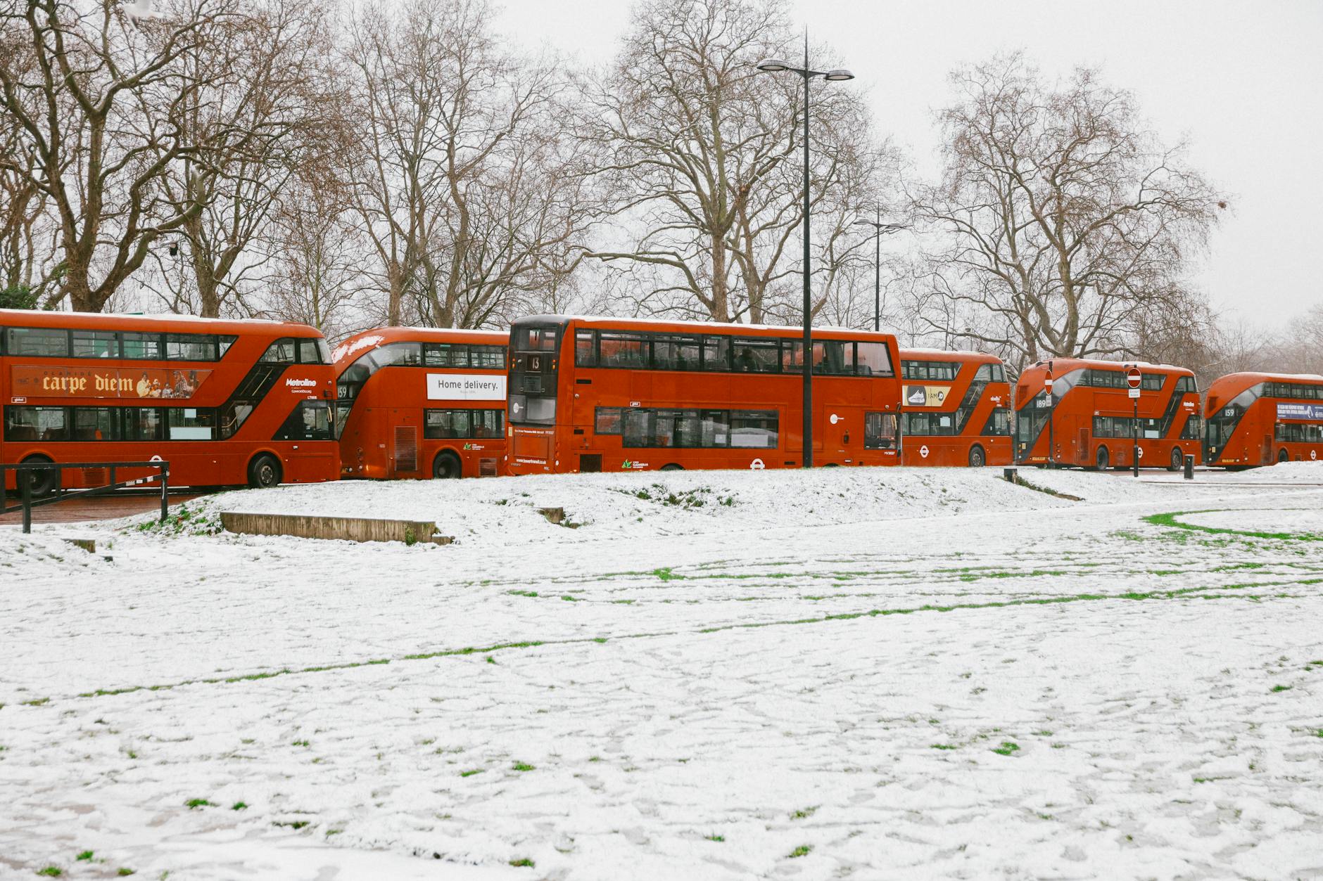 Avoiding the Blind Spots of Buses and Large Trucks