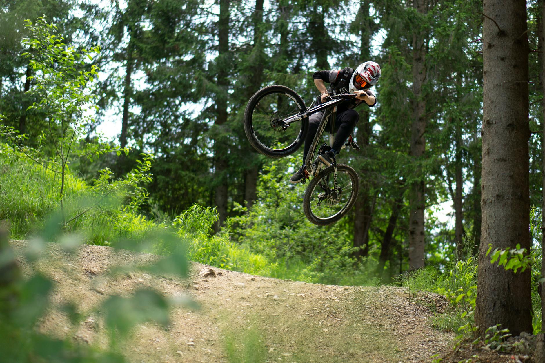 Learning to Hop Without the Bike—and Then With It